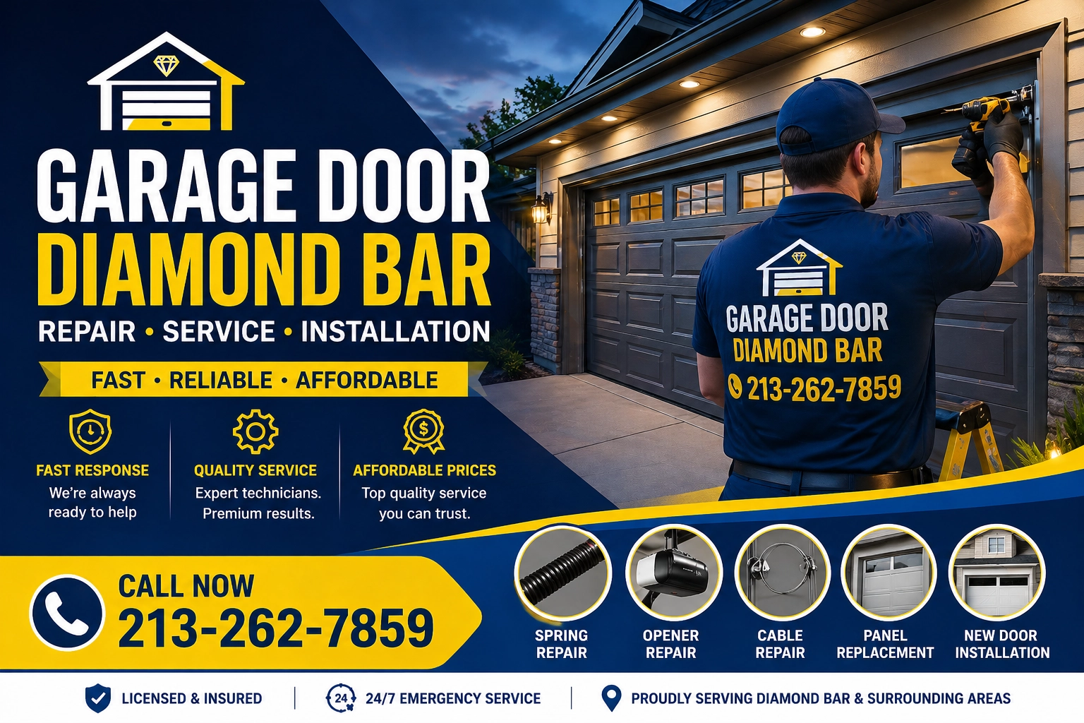 Garage Door Diamond Bar
