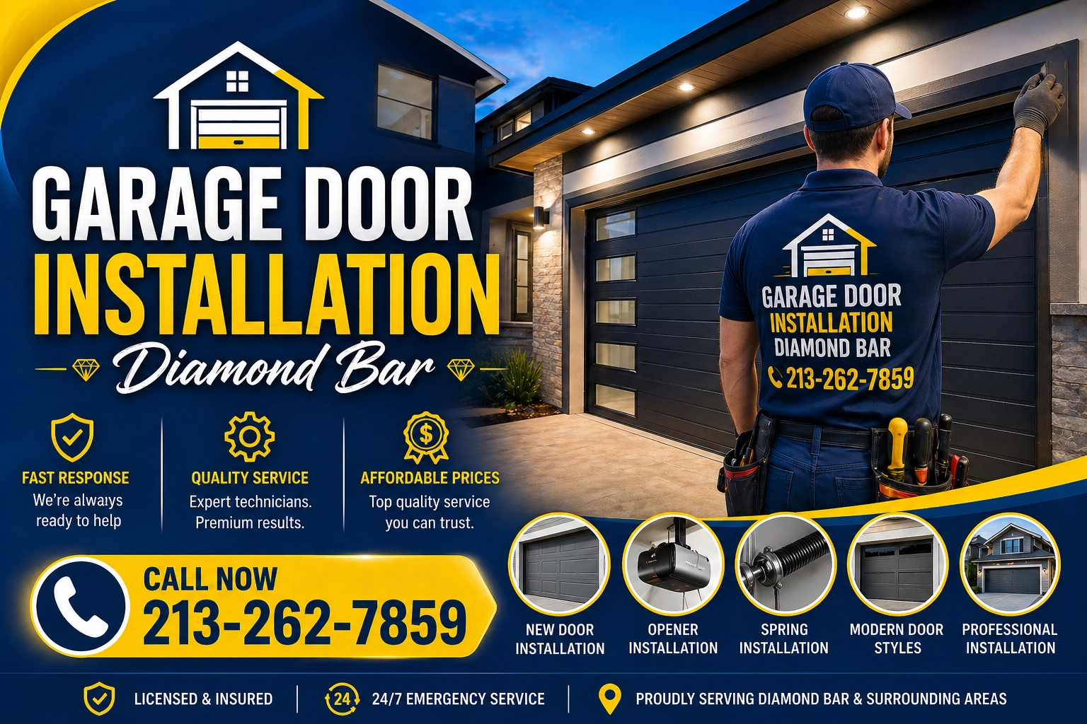 Garage Door Diamond Bar