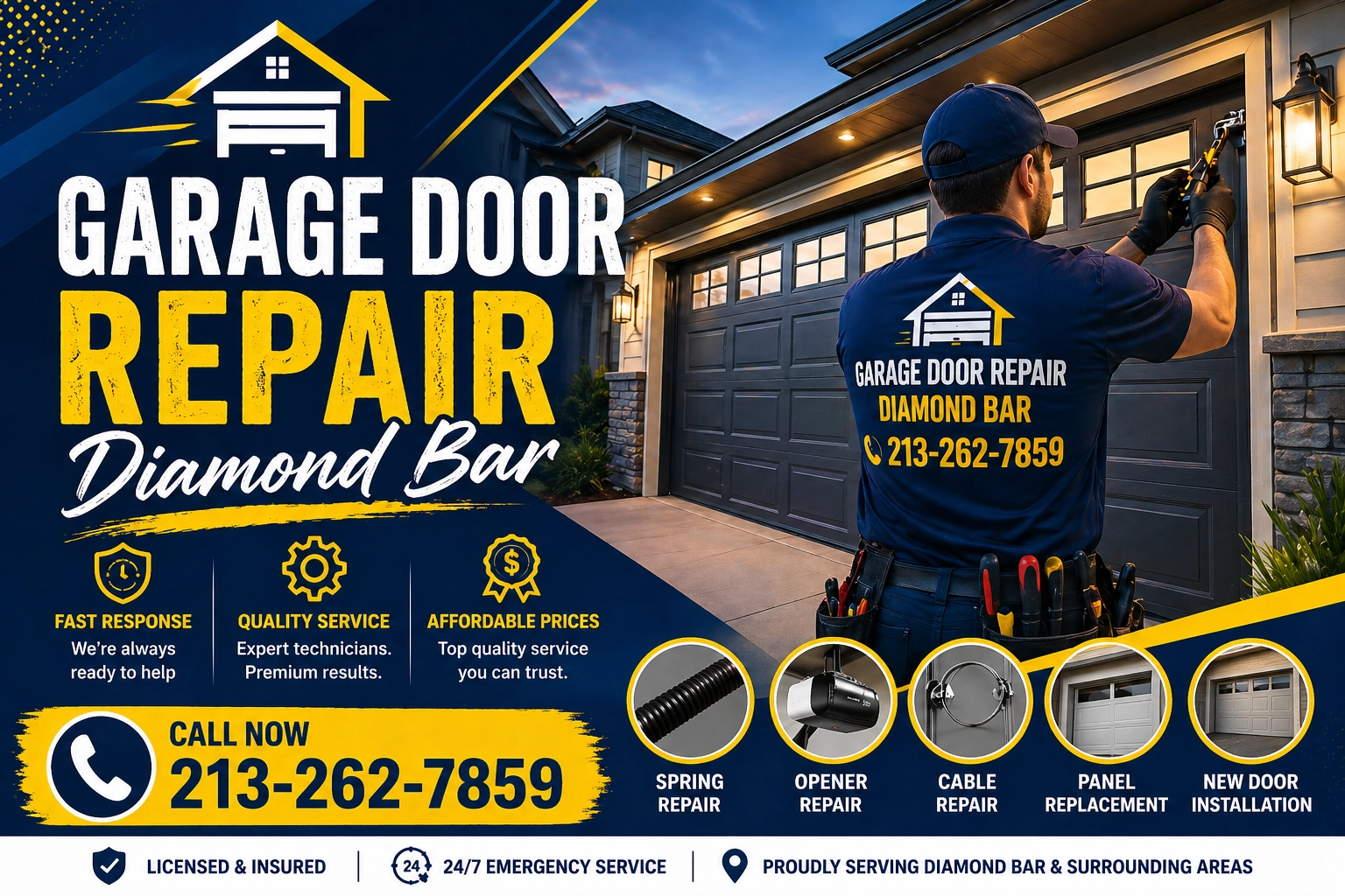 Garage Door Diamond Bar